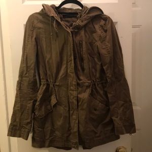 Zara Woman Olive Parka